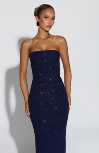 Vestido Maxi con Brillo Tamara Lucia