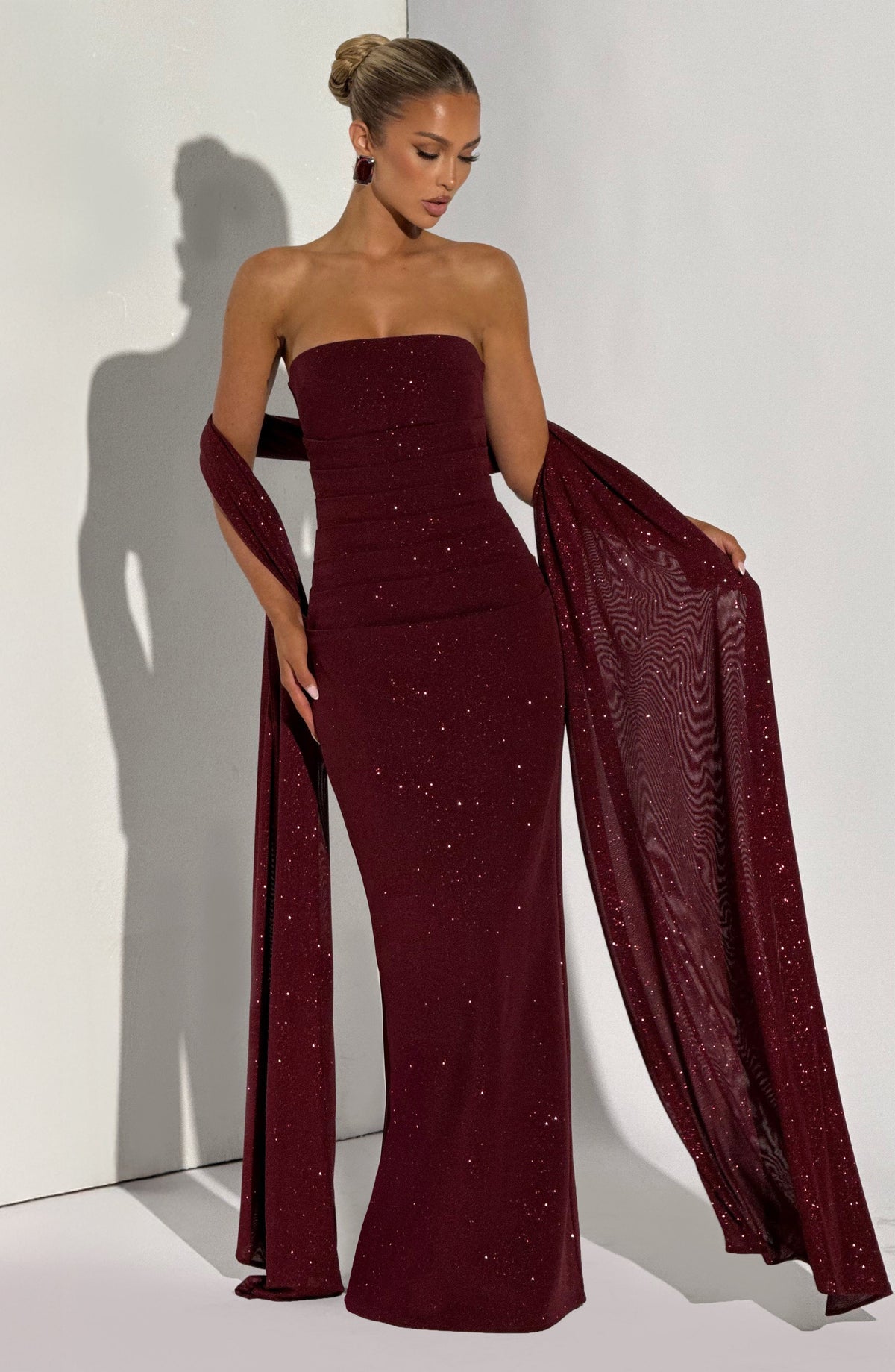 Vestido Maxi con Brillo Tamara Lucia