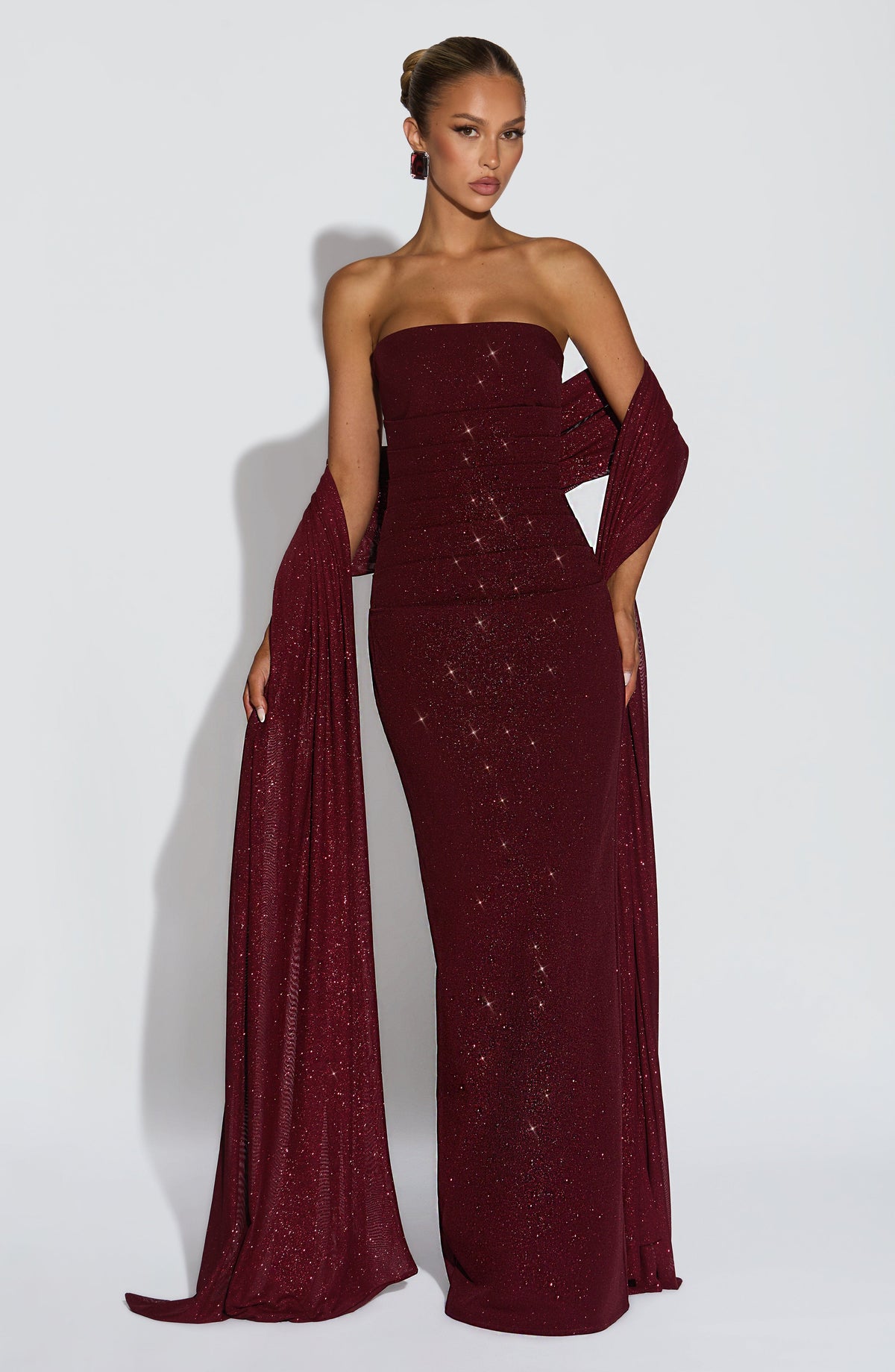Vestido Maxi con Brillo Tamara Lucia