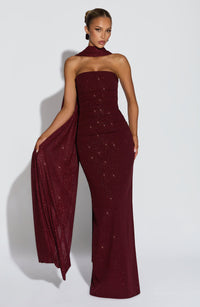 Vestido Maxi con Brillo Tamara Lucia