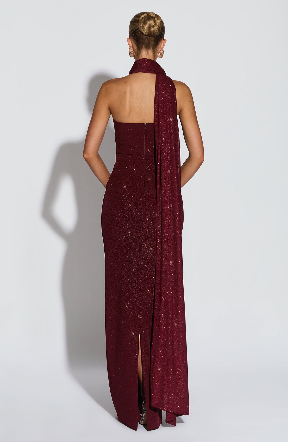 Vestido Maxi con Brillo Tamara Alma