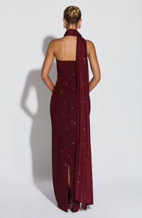 Vestido Maxi con Brillo Tamara Alma