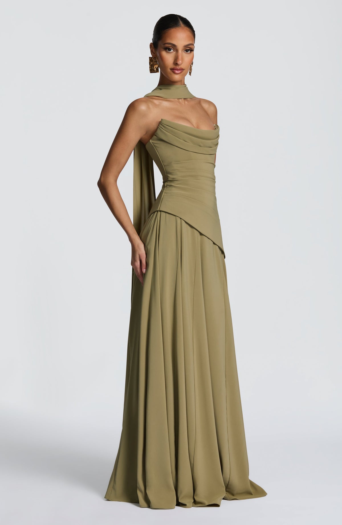Vestido Maxi Corsé Ona