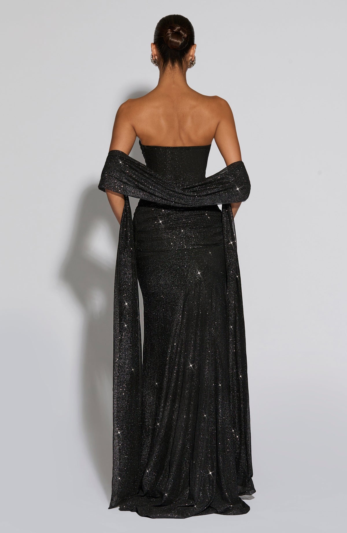 Vestido Maxi con Brillo Berta