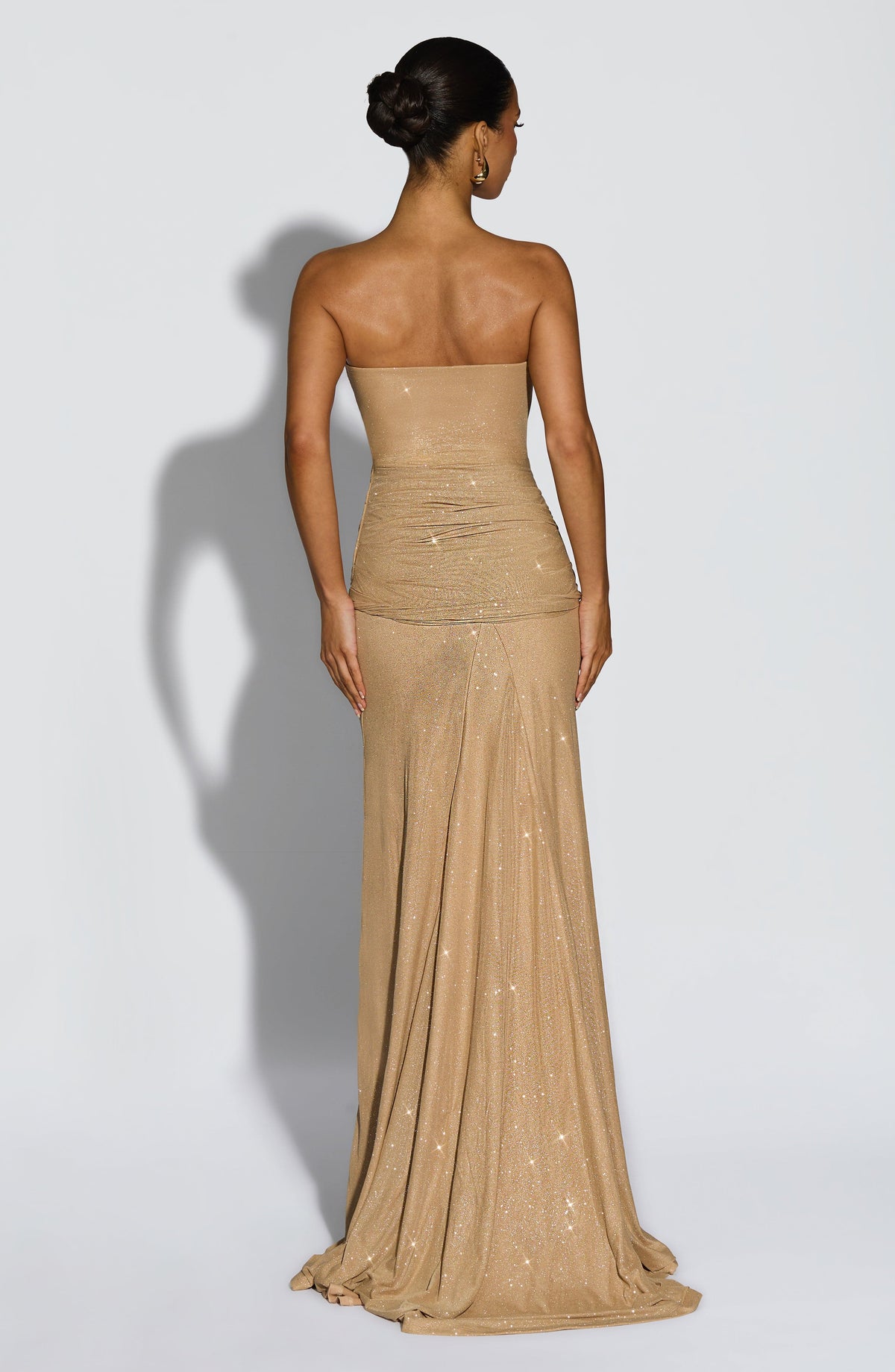 Vestido Maxi con Brillo Berta