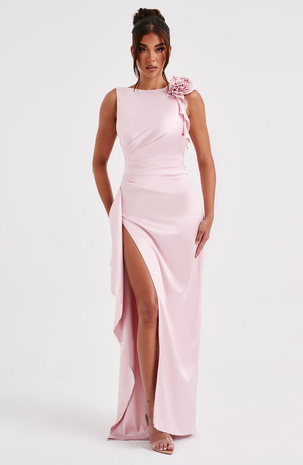 Vestido Maxi con Brillo Claudia