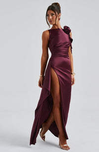 Vestido Maxi con Brillo Claudia