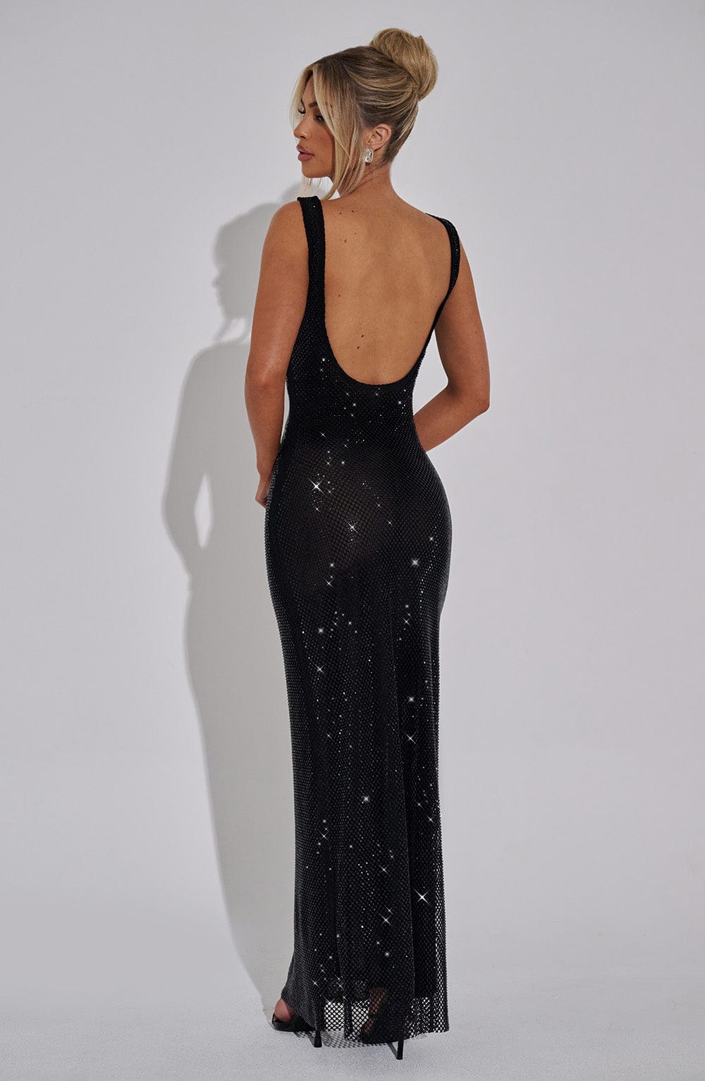 Vestido Maxi con Brillo Valentina Marta