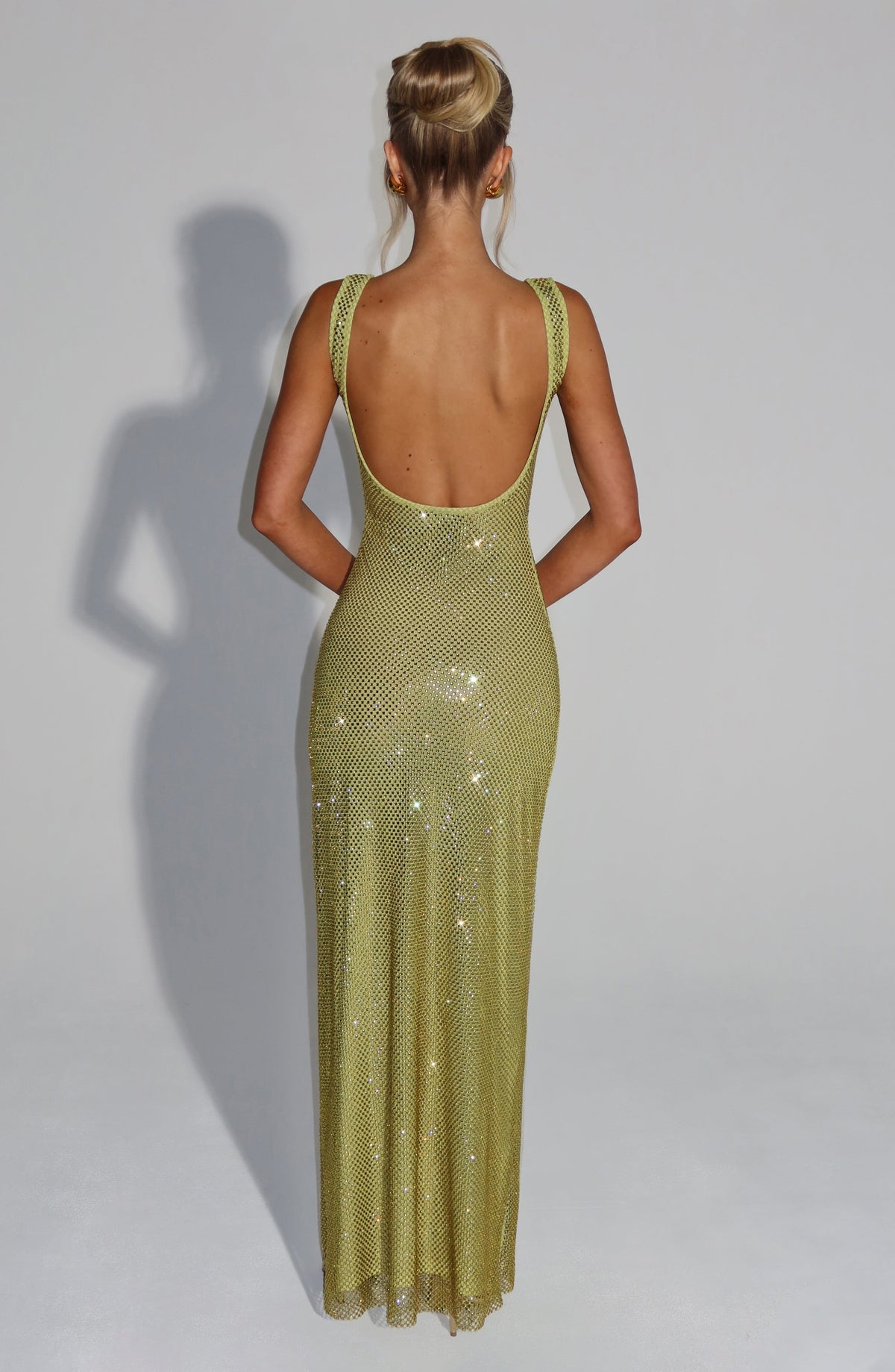 Vestido Maxi con Brillo Valentina Marta
