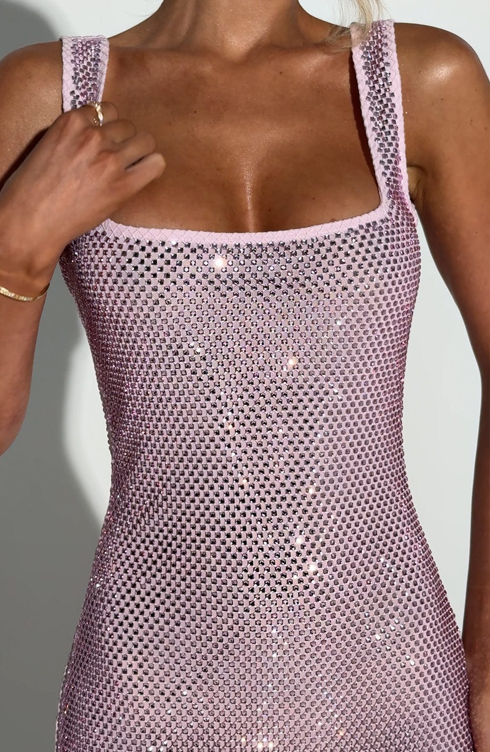 Vestido Maxi con Brillo Valentina Irene
