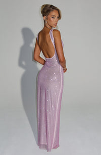 Vestido Maxi con Brillo Valentina Irene