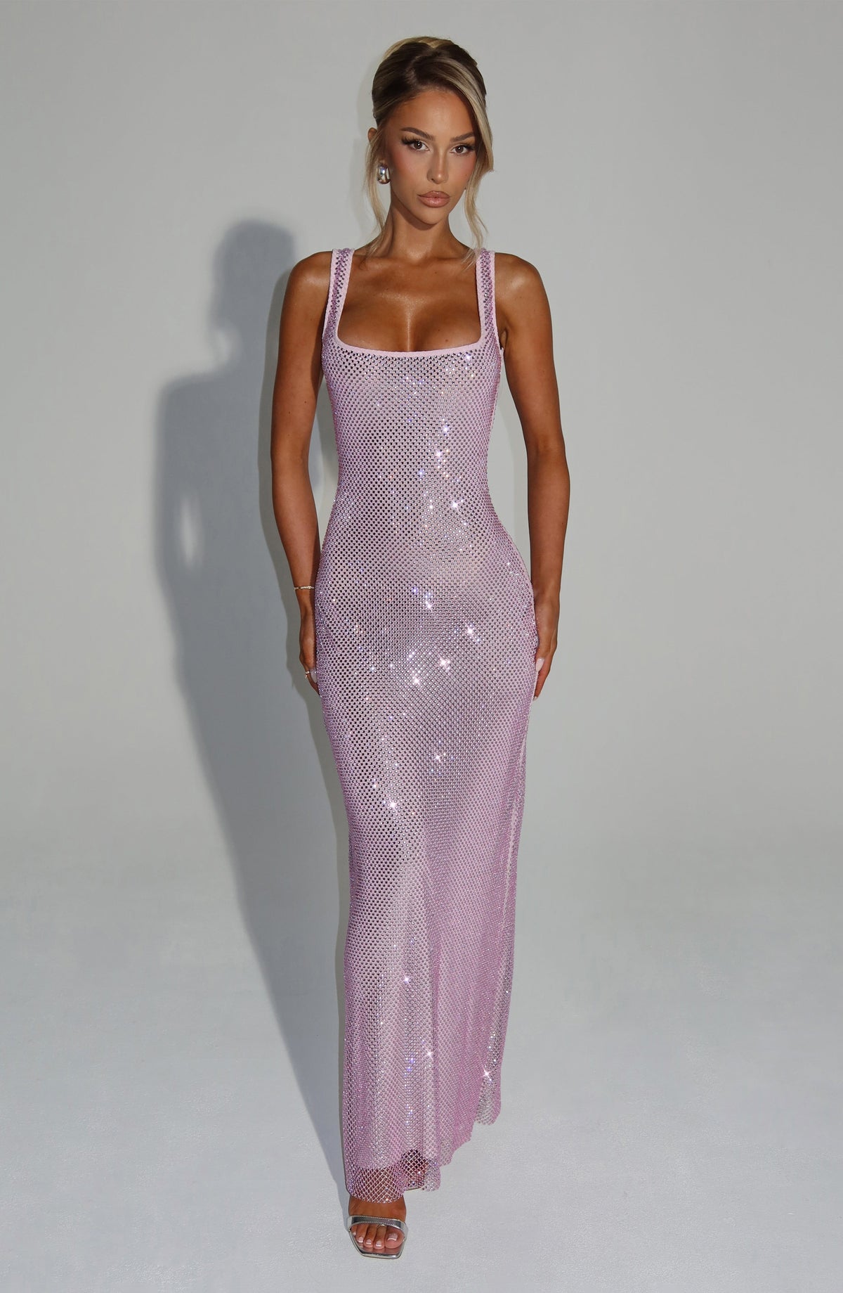 Vestido Maxi con Brillo Valentina Irene