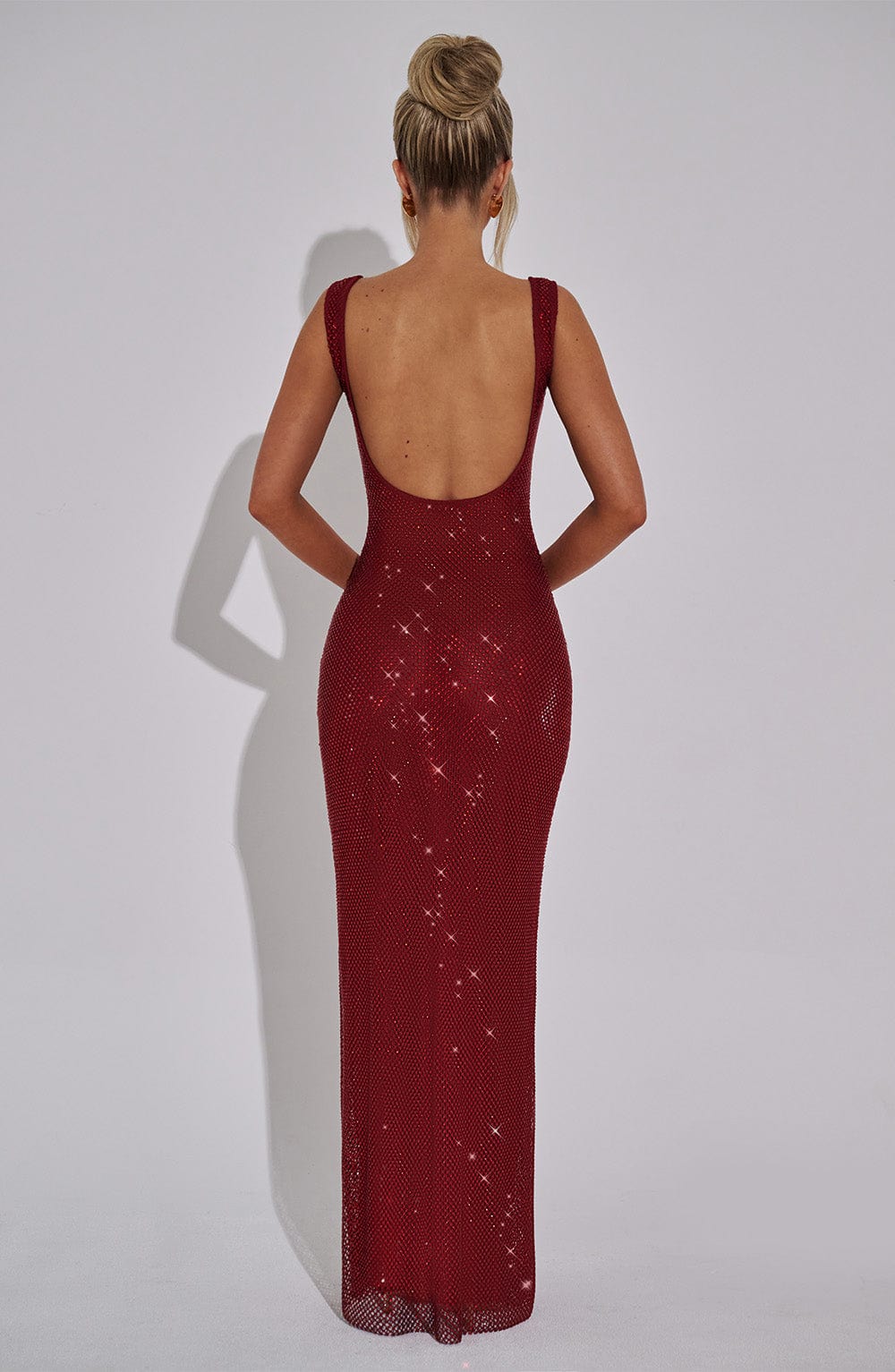Vestido Maxi con Brillo Valentina Marta