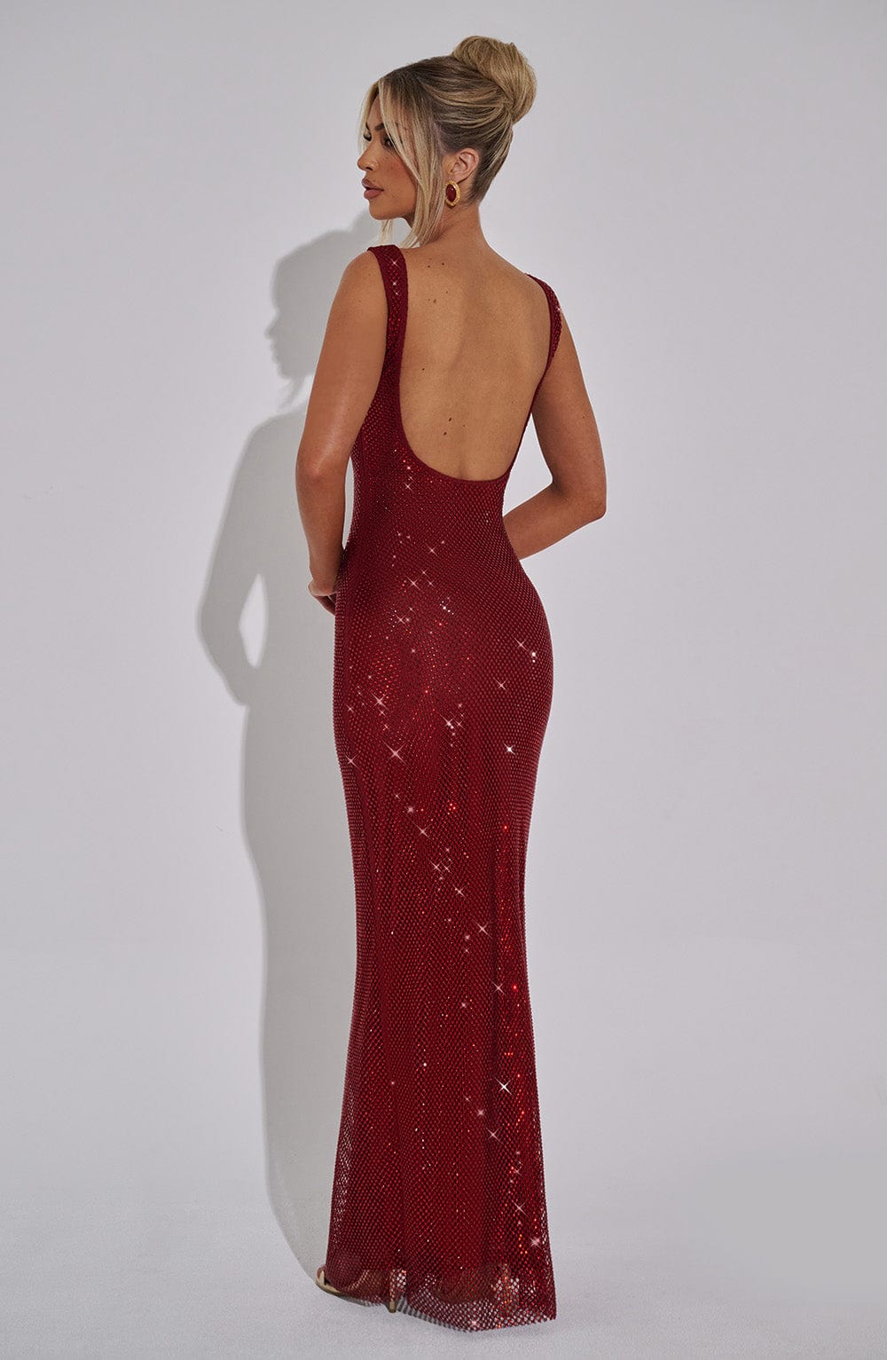 Vestido Maxi con Brillo Valentina Irene
