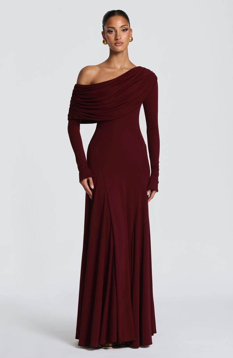 Vestido Maxi Asimétrico Marina Ivana