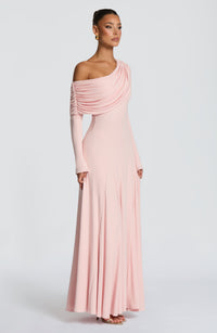 Vestido Maxi Asimétrico Marina Lucia