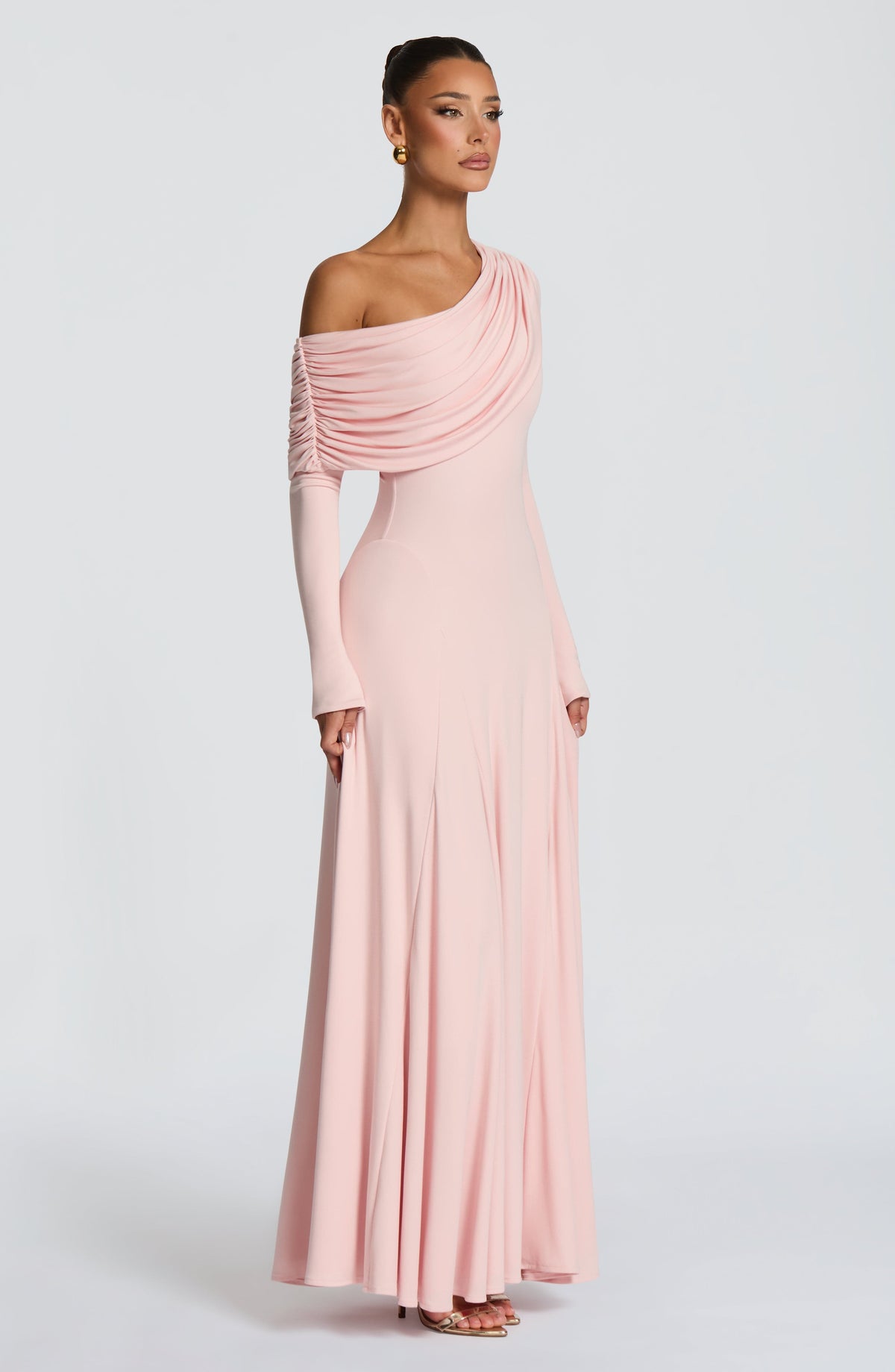 Vestido Maxi Asimétrico Marina Ivana