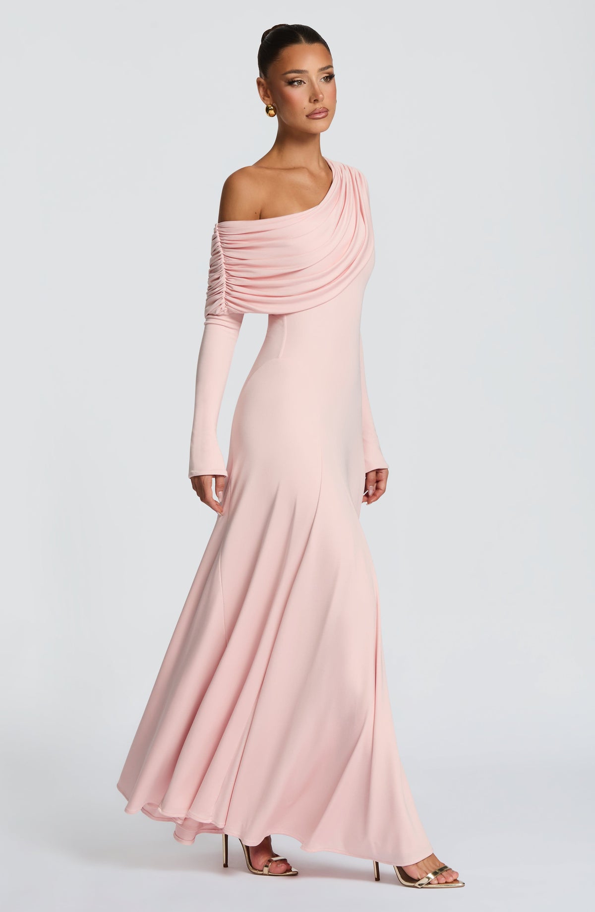 Vestido Maxi Asimétrico Marina Lucia