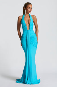 Vestido Maxi Halter Teresa Esperanza