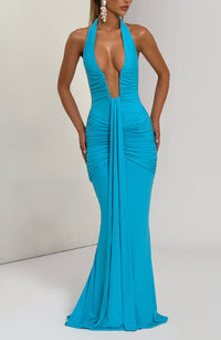 Vestido Maxi Halter Teresa Esperanza