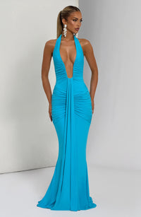 Vestido Maxi Halter Teresa Esperanza