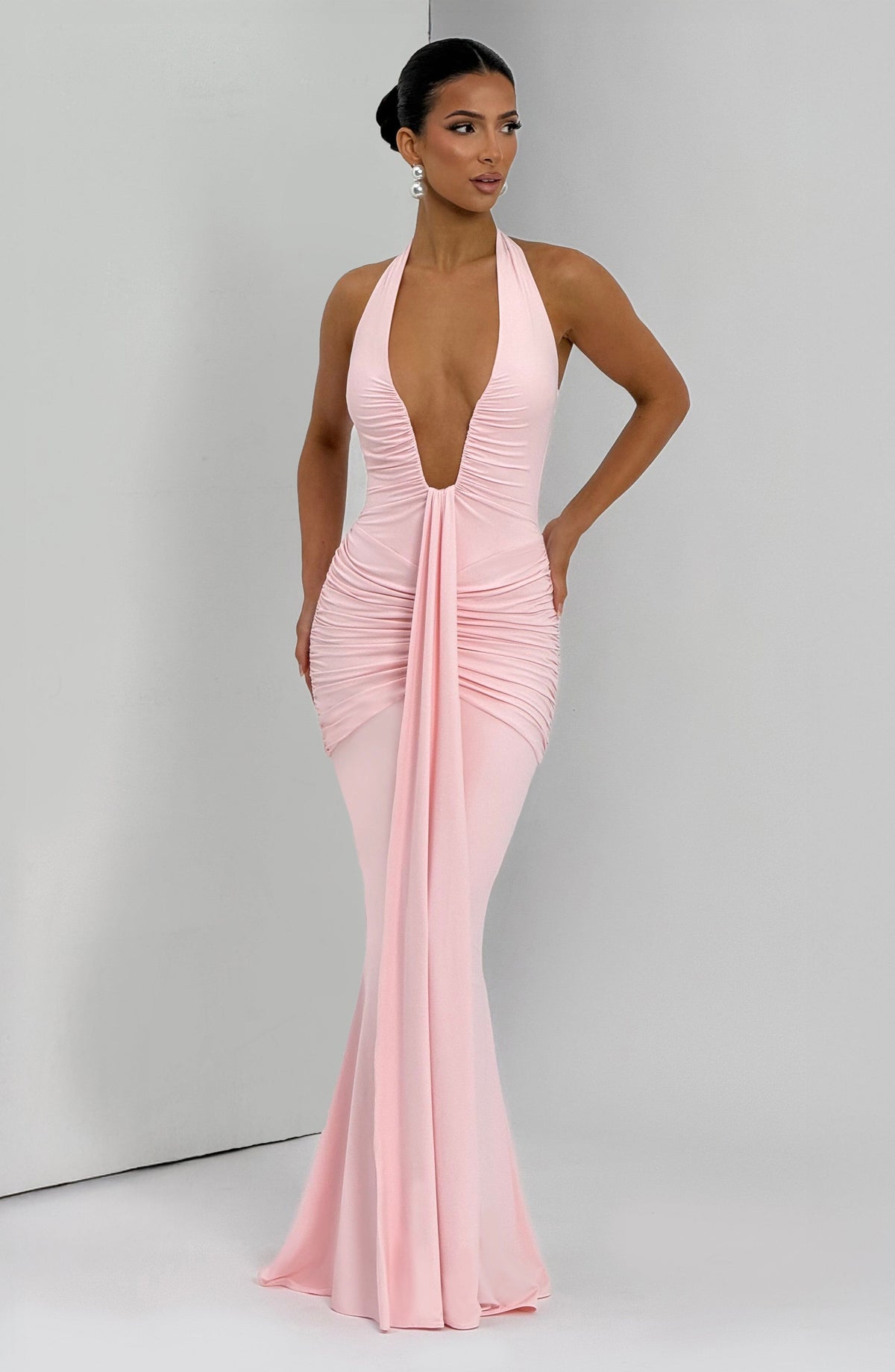 Vestido Maxi Halter Teresa Raquel