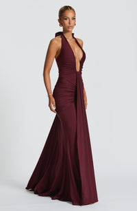Vestido Maxi Halter Teresa Raquel