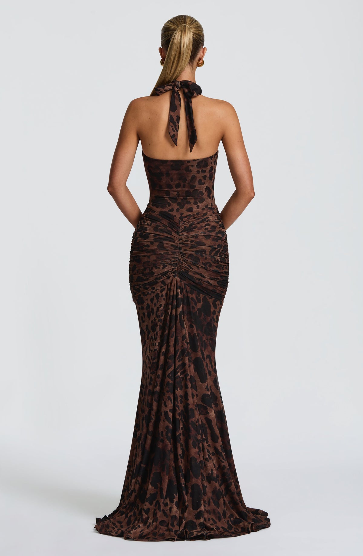 Vestido Maxi Halter Abril