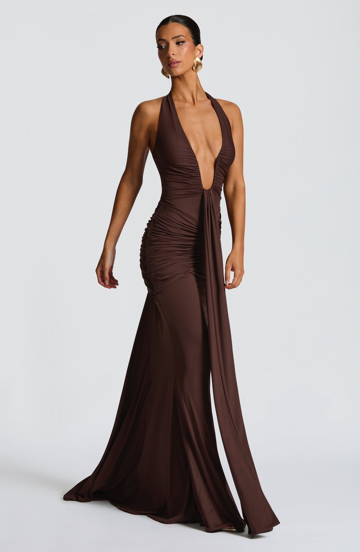 Vestido Maxi Halter Teresa Esperanza