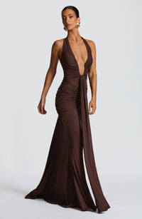Vestido Maxi Halter Teresa Esperanza