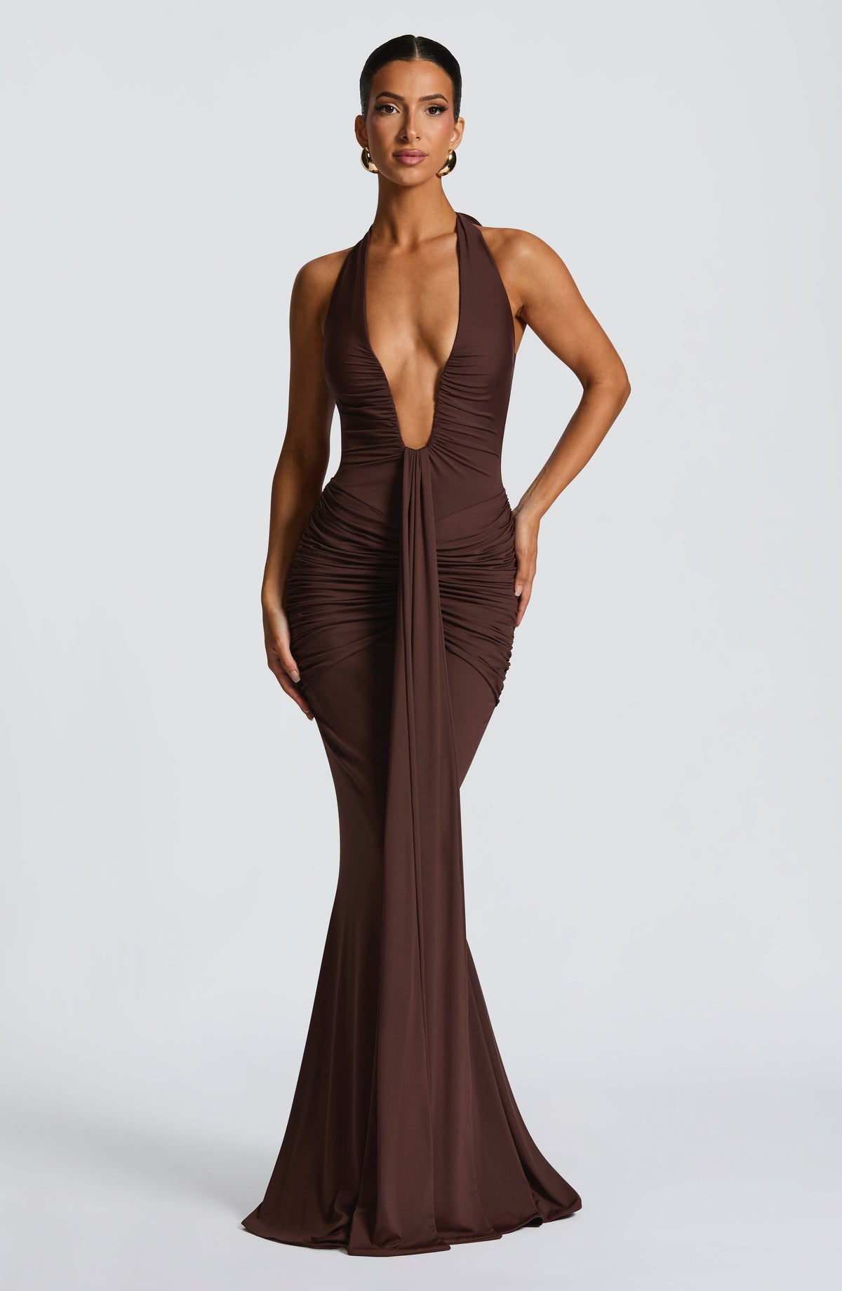 Vestido Maxi Halter Teresa Raquel