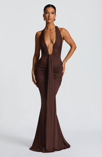 Vestido Maxi Halter Teresa Raquel