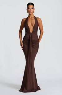 Vestido Maxi Halter Teresa Raquel