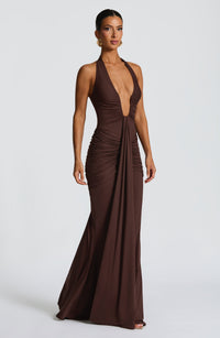 Vestido Maxi Halter Teresa Raquel