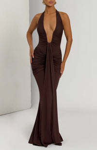 Vestido Maxi Halter Teresa Esperanza