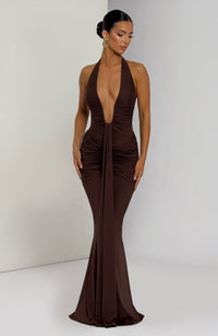 Vestido Maxi Halter Teresa Raquel
