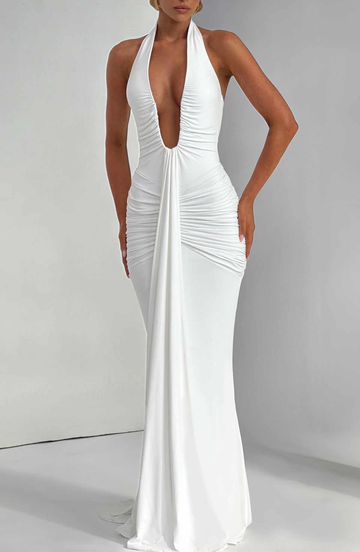 Vestido Maxi Halter Teresa Esperanza