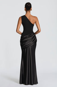 Vestido Maxi Asimétrico Flavia