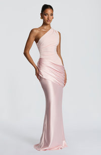 Vestido Maxi Asimétrico Flavia