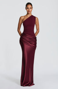 Vestido Maxi Asimétrico Ivana