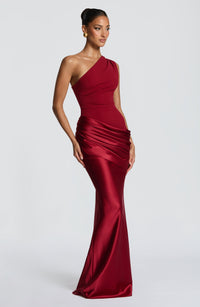 Vestido Maxi Asimétrico Ivana