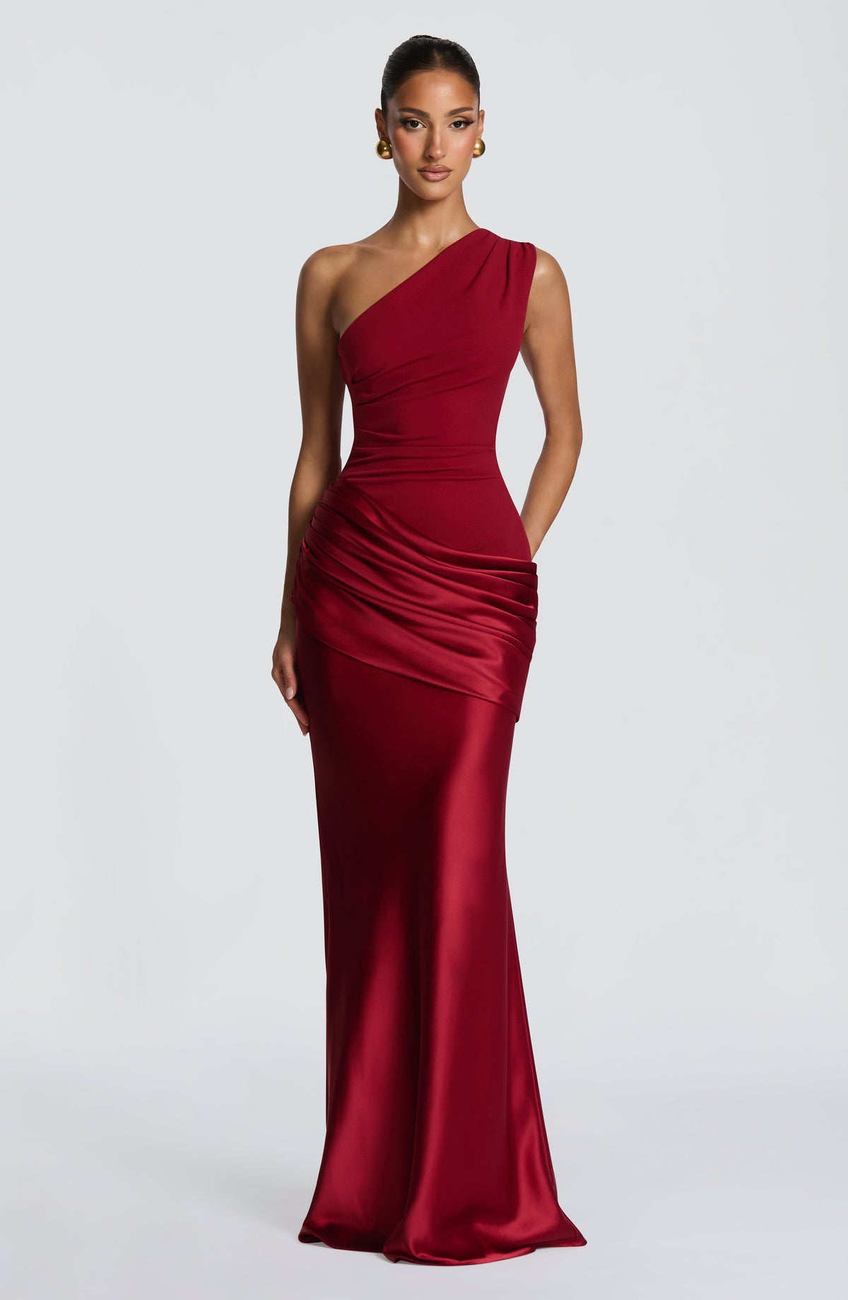 Vestido Maxi Asimétrico Ivana