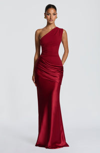 Vestido Maxi Asimétrico Ivana