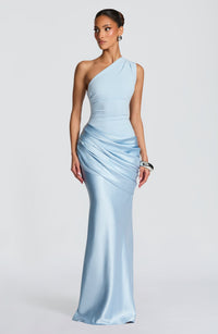 Vestido Maxi Asimétrico Flavia