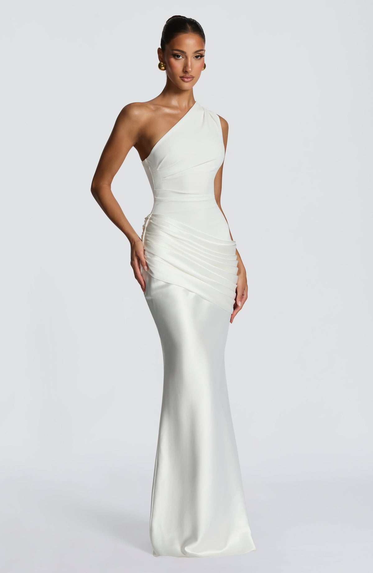 Vestido Maxi Asimétrico Ivana