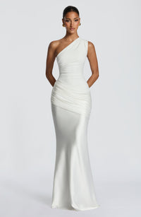 Vestido Maxi Asimétrico Flavia