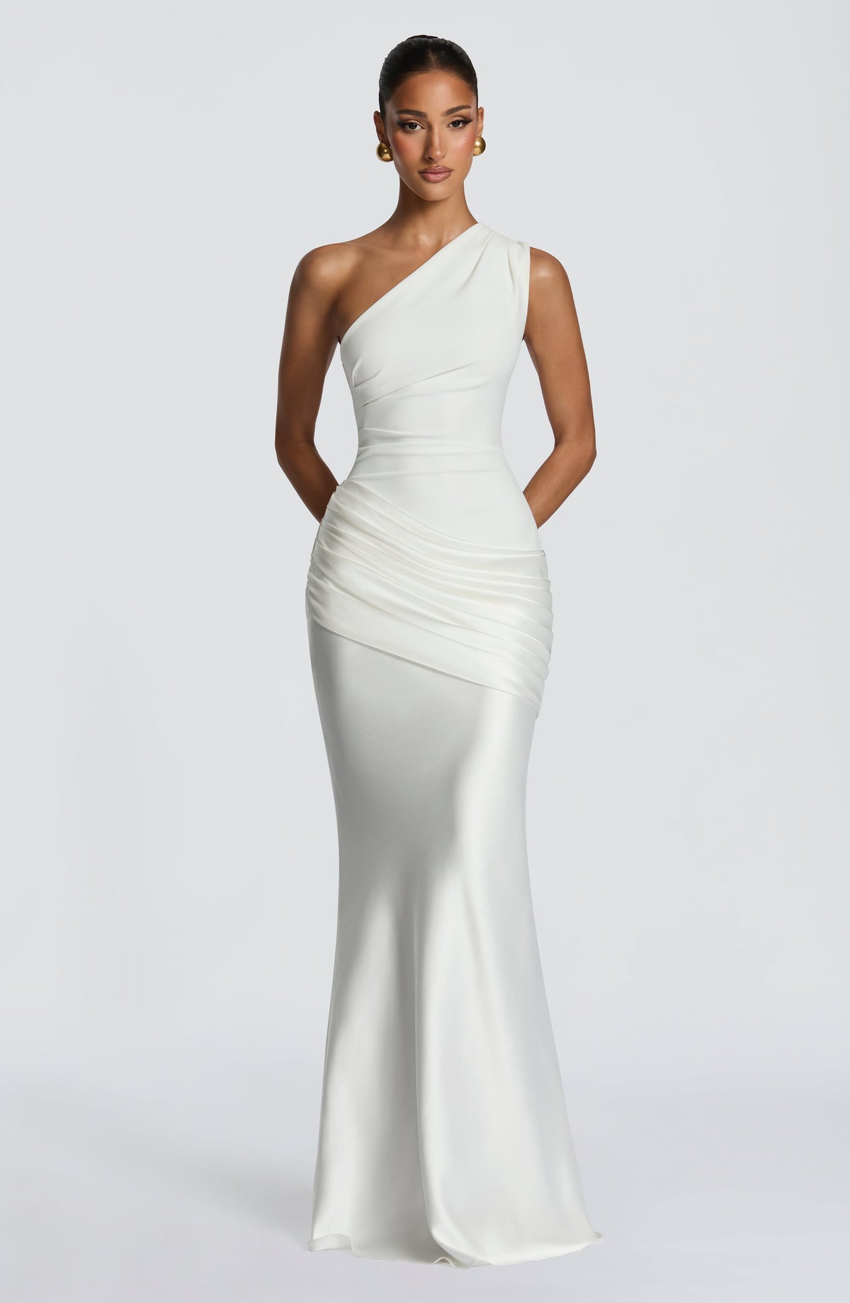 Vestido Maxi Asimétrico Ivana
