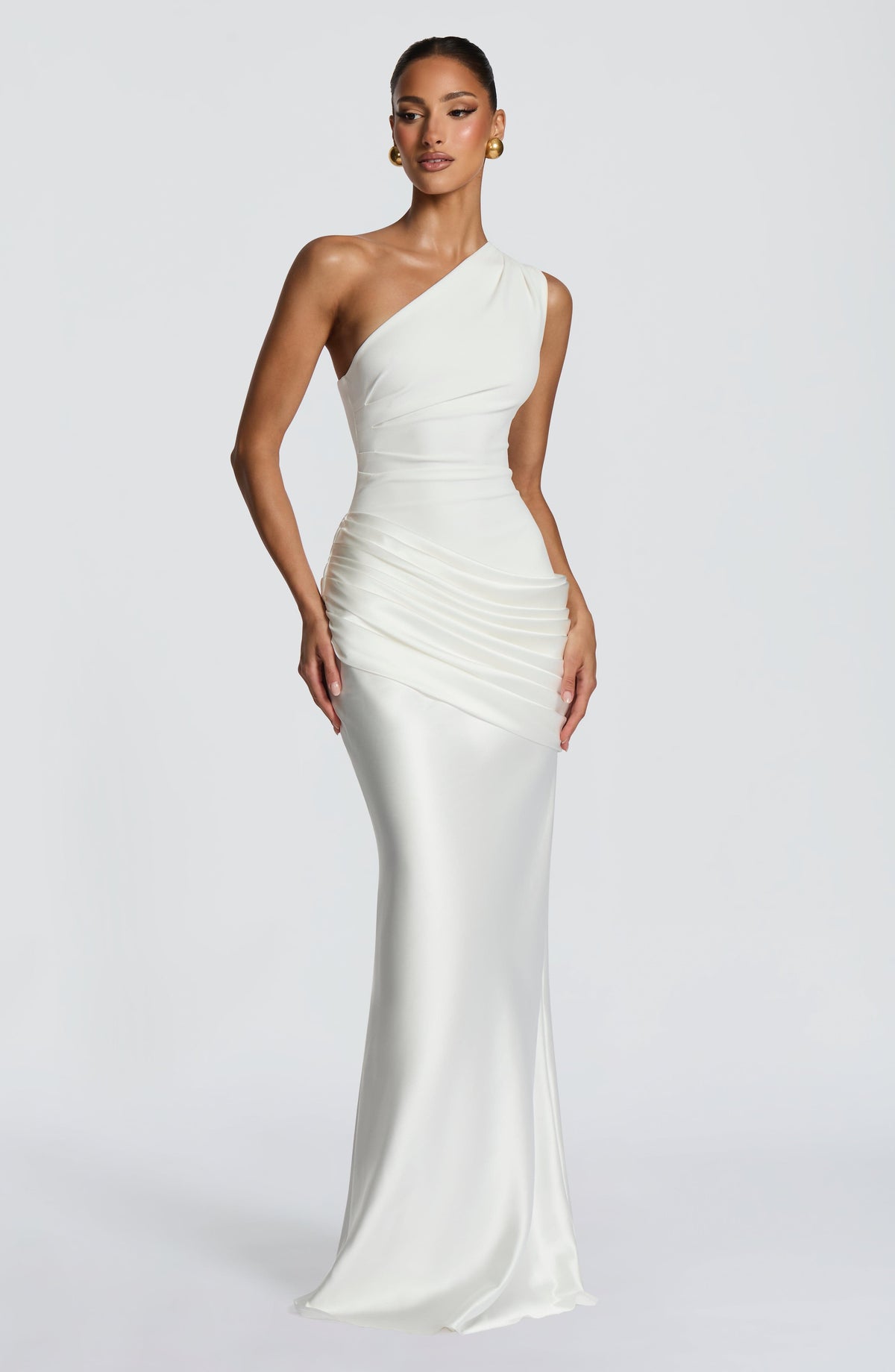Vestido Maxi Asimétrico Ivana
