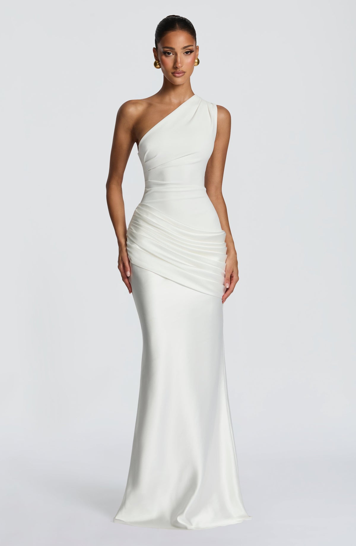 Vestido Maxi Asimétrico Flavia