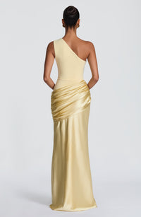 Vestido Maxi Asimétrico Ivana